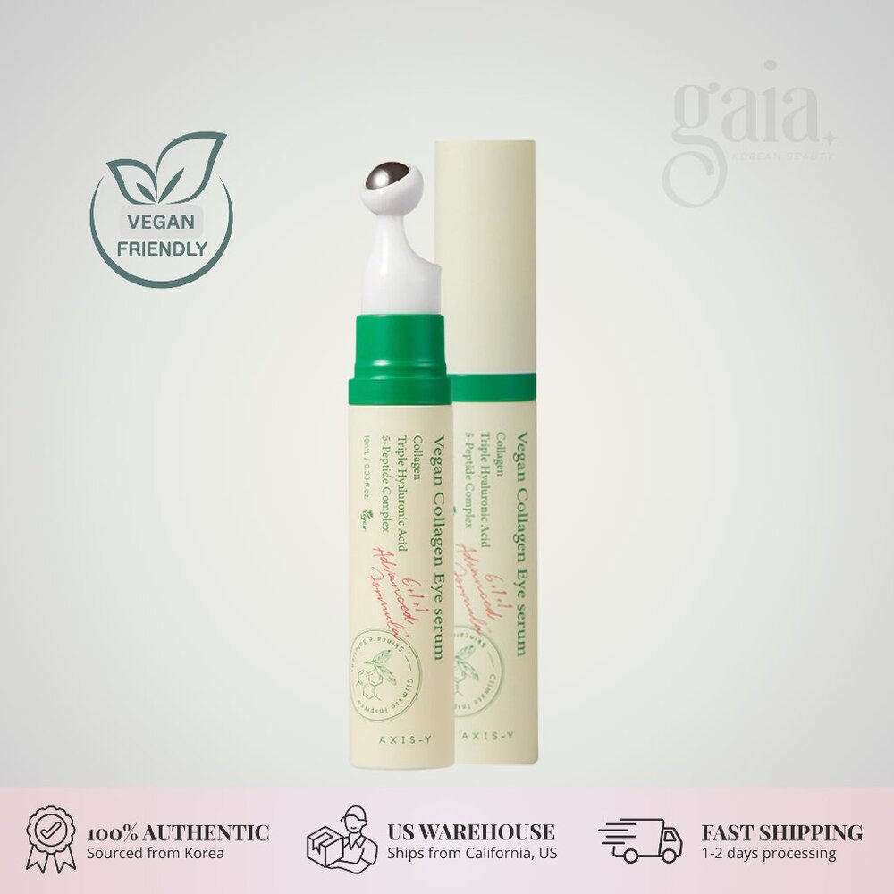 AXIS-Y Vegan Collagen Eye Serum 10ml – Firming & Brightening Eye Care